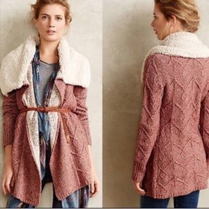 Anthropologie Sleeping on Snow sweater